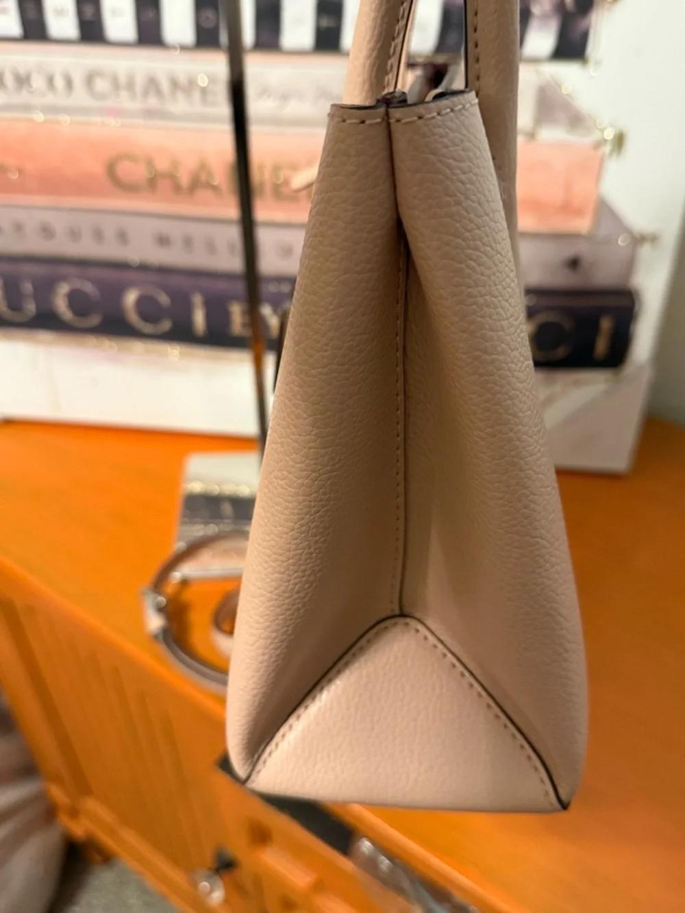 NWOT kate spade Blush Pink Leather Satchel - Picture 7 of 10